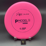 P Model S - Glow Base Grip  - Cale Leiviska/Full Flight Bottom Stamp